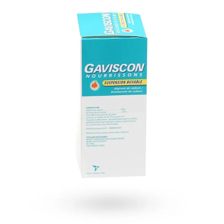 Gaviscon Nourrissons suspension buvable 150 ml – Reflux et régurgitations du bébé | Pharmacie en ligne