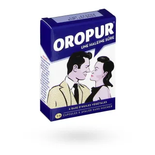 Oropur mauvaise haleine 50 capsules à avaler