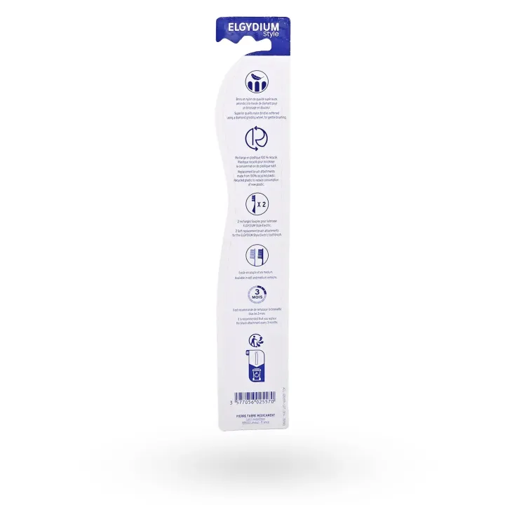 Brossettes recharge Soft Elgydium Style Electric | Pharmacie en ligne