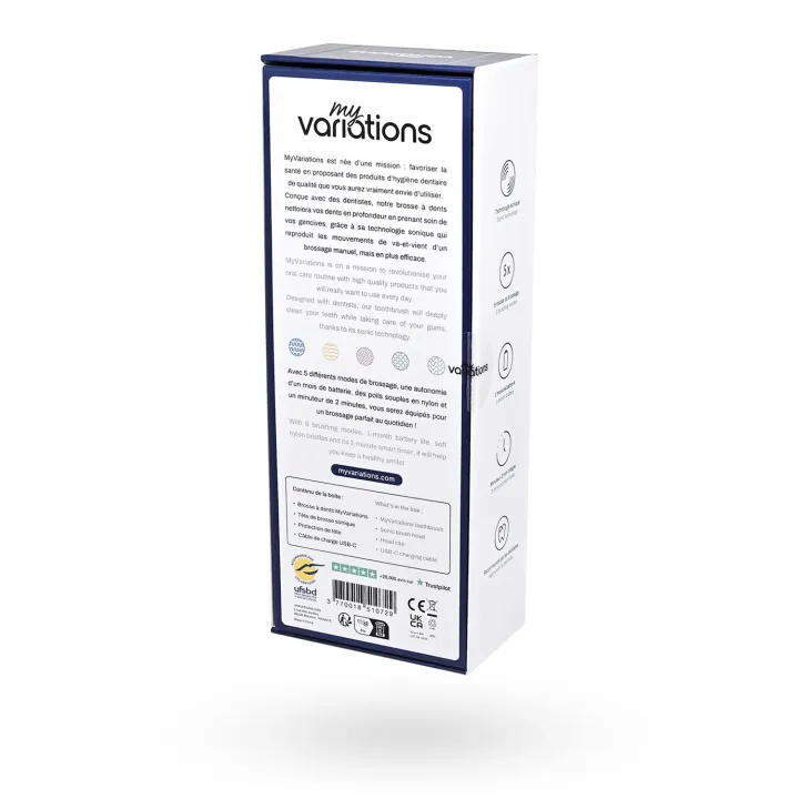 MyVariations brosse à dents électrique Midnight Blue | Pharmacie en ligne