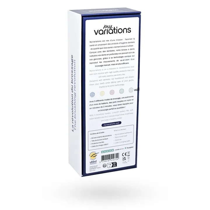 MyVariations brosse à dents électrique Midnight Blue | Pharmacie en ligne