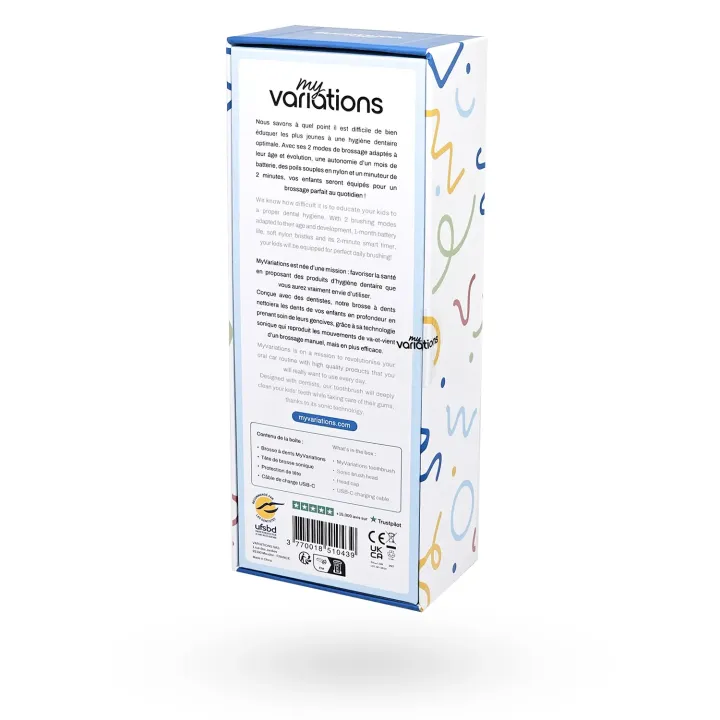 MyVariations Kids blue brosse à dents électrique enfants | Pharmacie en ligne