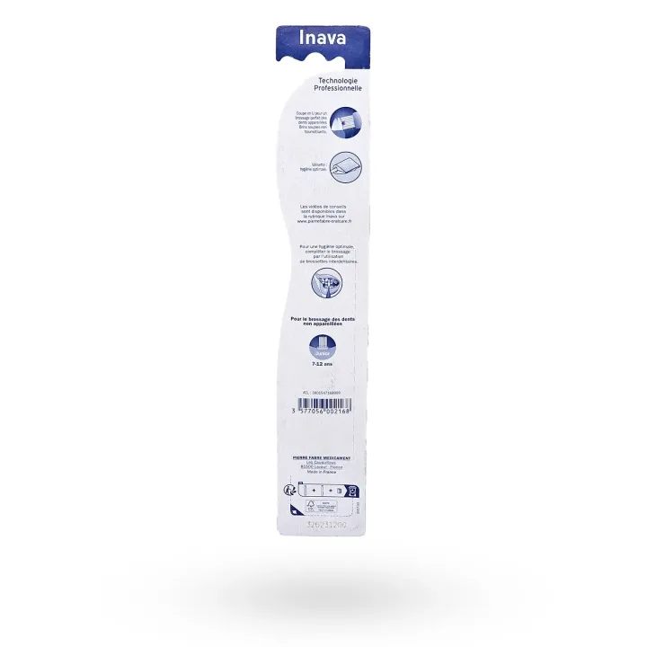 Inava Orthodontie 7/12 ans brosse à dents orthodontique | Pharmacie en ligne