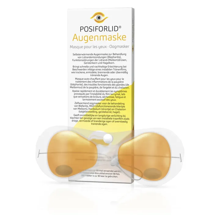 Posiforlid masque auto-chauffant yeux blépharite | Pharmacie en ligne