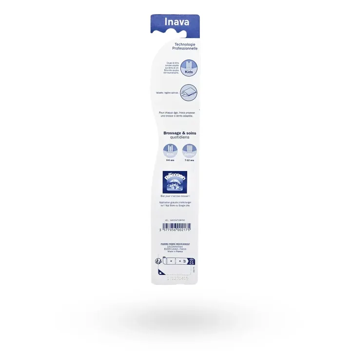 Inava Kids 0/6 ans brosse à dents enfant | Pharmacie en ligne