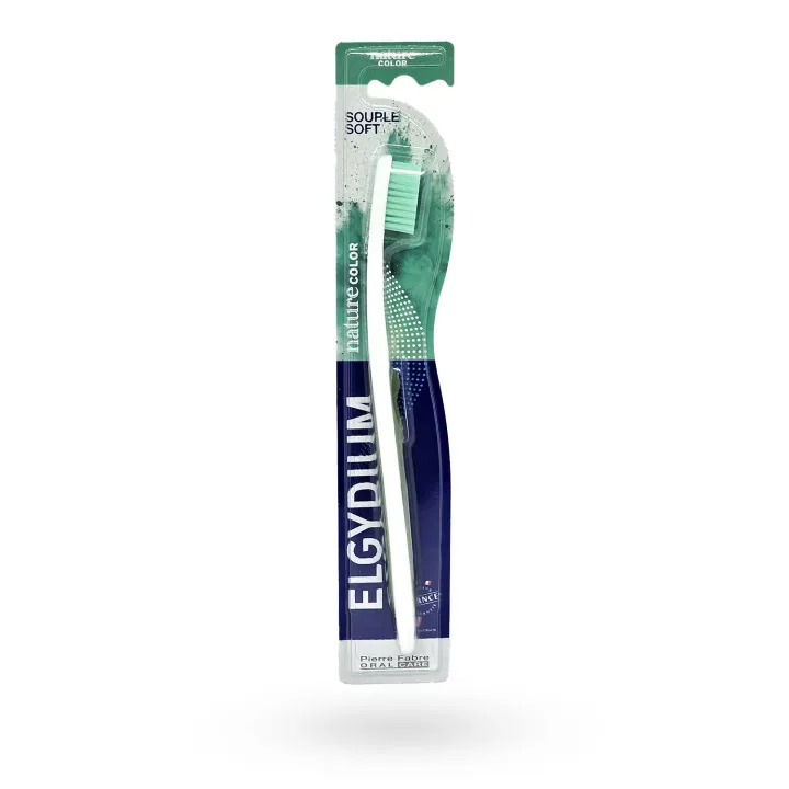Elgydium Nature Color brosse à dents souple | Pharmacie en ligne
