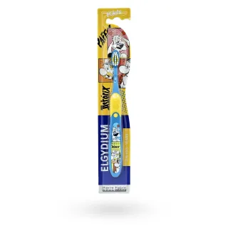 Elgydium Astérix Kids 2/6 ans brosse à dents souple enfants