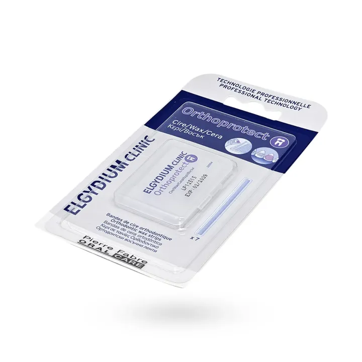 ELGYDIUM Clinic Orthoprotect cire orthodontique | Protection appareil dentaire – Pharmacie en ligne