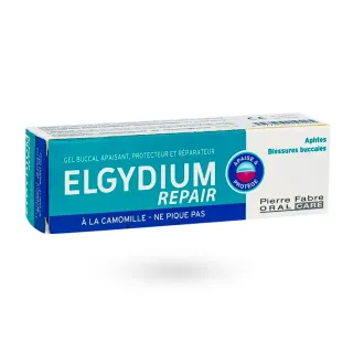 Elgydium Repair gel buccal réparateur apaisant 15 ml