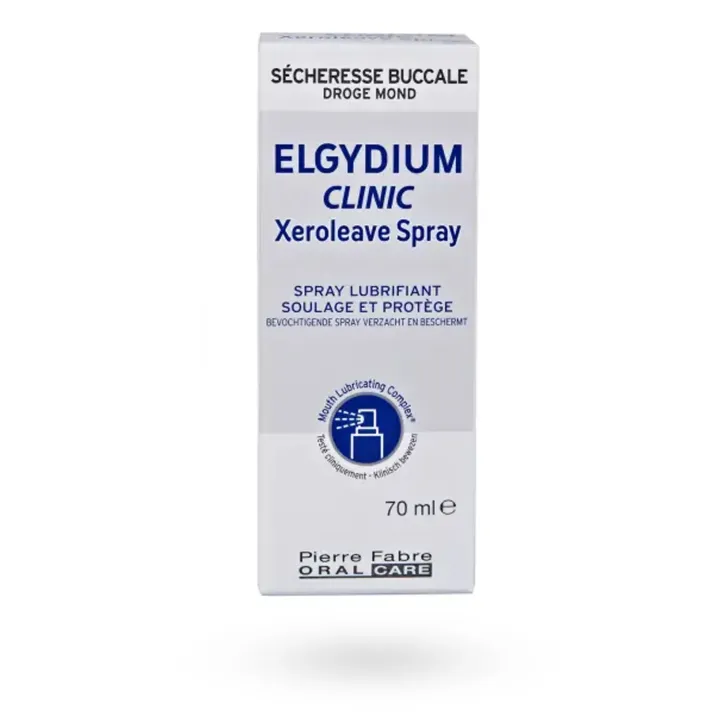 ELGYDIUM Clinic Xeroleave Spray – Solution contre la bouche sèche | Pharmacie en ligne