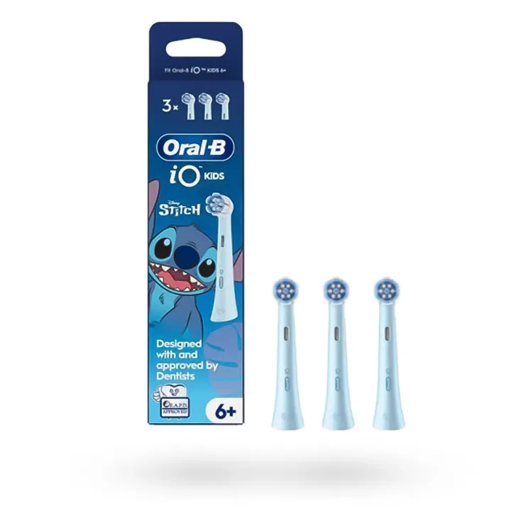 Oral-B iO Kids Brossettes Stitch – Recharges brosse à dents électrique enfant | Pharmacie en ligne