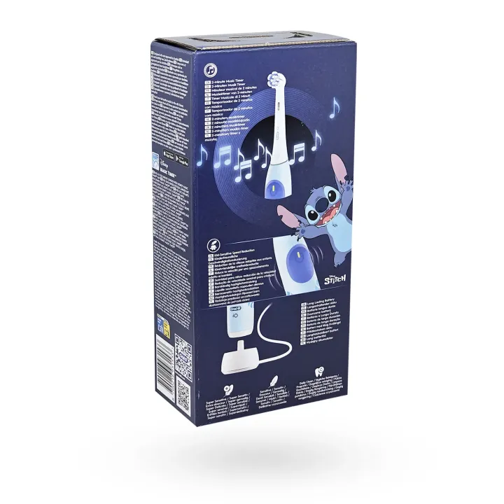 Oral-B iO Kids Brosse à dents électrique Stitch Disney – Hygiène dentaire enfant | Pharmacie en ligne