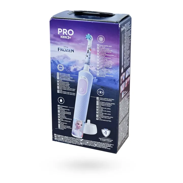Oral-B PRO Kids Brosse à dents électrique Reine des neiges Disney – Hygiène dentaire enfant | Pharmacie en ligne