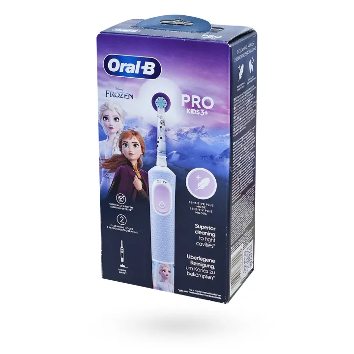Oral-B PRO Kids Brosse à dents électrique Reine des neiges Disney – Hygiène dentaire enfant | Pharmacie en ligne