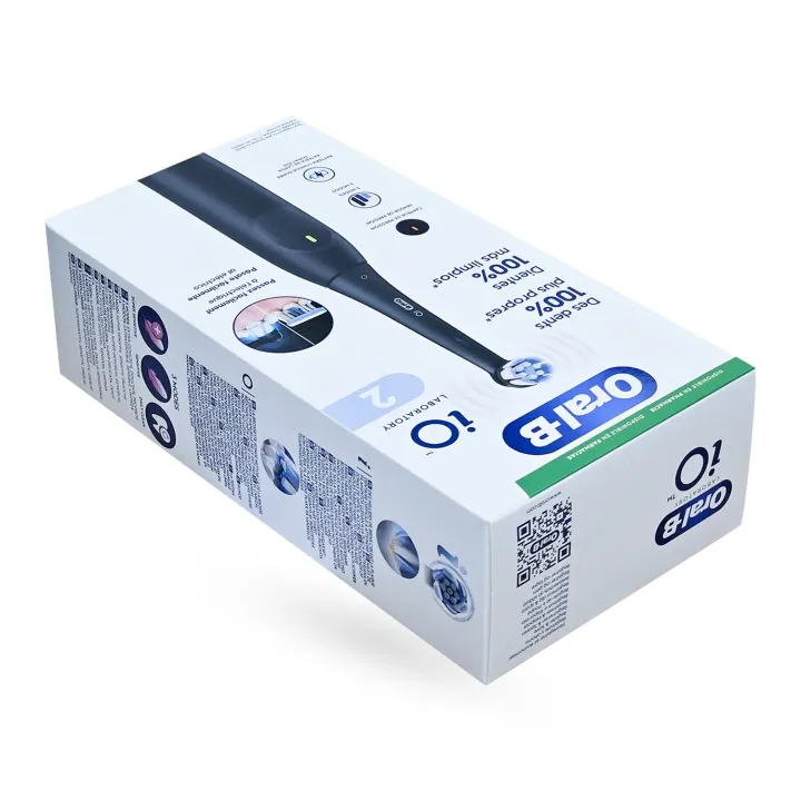 Oral-B iO 2 Brosse à dents électrique Noir | Pharmacie en ligne