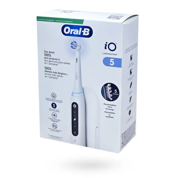 Oral-B iO Série 5 – Brosse à dents électrique connectée | Pharmacie en ligne
