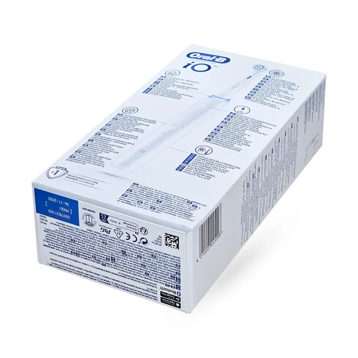 Oral-B iO Laboratory 5 Blanche – Brosse à dents électrique connectée | Pharmacie en ligne