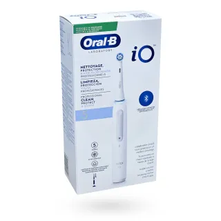 Oral-B iO5 brosse à dents électrique connectée Bluetooth blanche