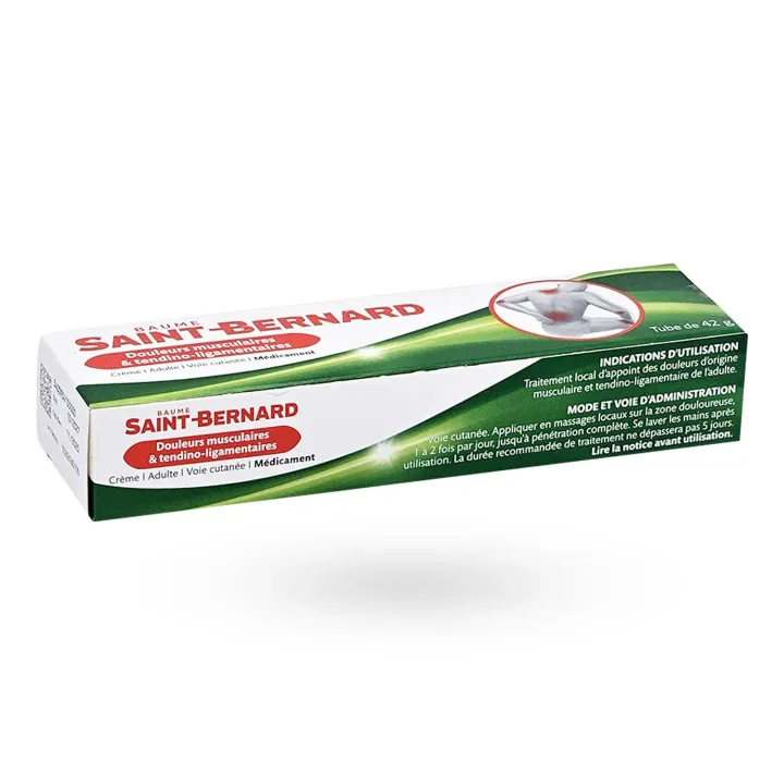 Baume Saint-Bernard 42 g – Crème antalgique douleurs musculaires adulte | Pharmacie en ligne