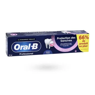 Oral-B Professional protection gencives dentifrice menthe fraîche 125 ml