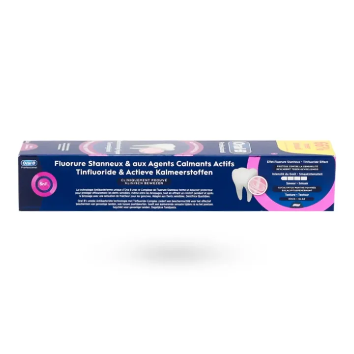 Oral-B Professional Protection Sensibilité Dentaire – Dentifrice dents sensibles 125 ml | Pharmacie en ligne