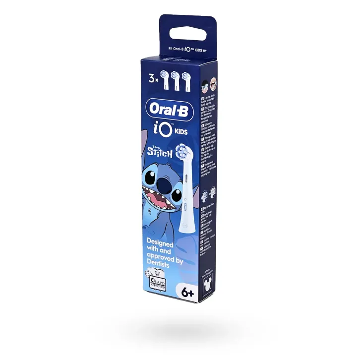Oral-B iO Kids Brossettes Stitch – Recharges brosse à dents électrique enfant | Pharmacie en ligne