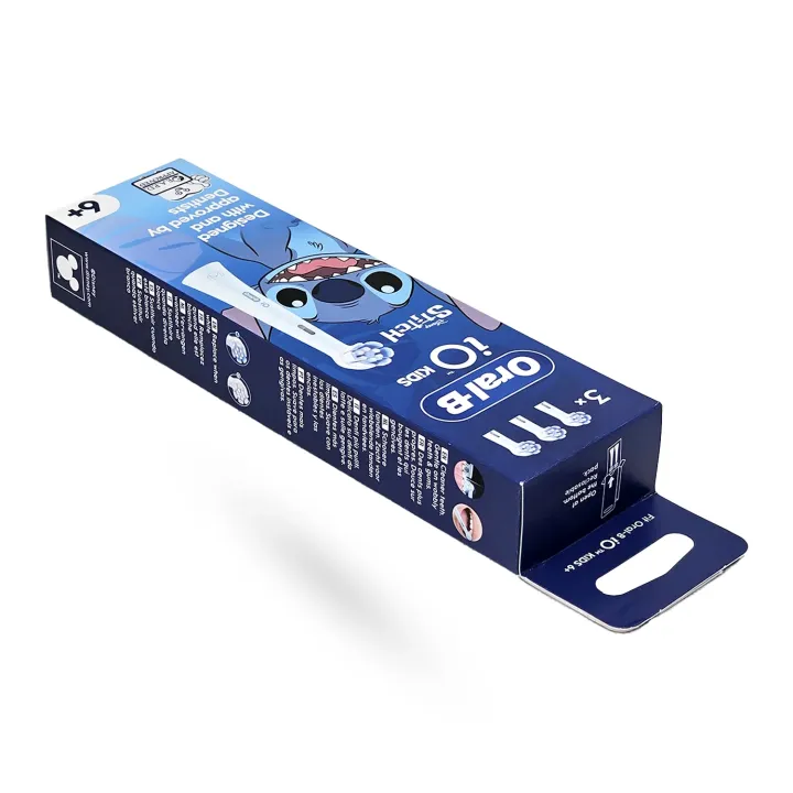 Oral-B iO Kids Brossettes Stitch – Recharges brosse à dents électrique enfant | Pharmacie en ligne