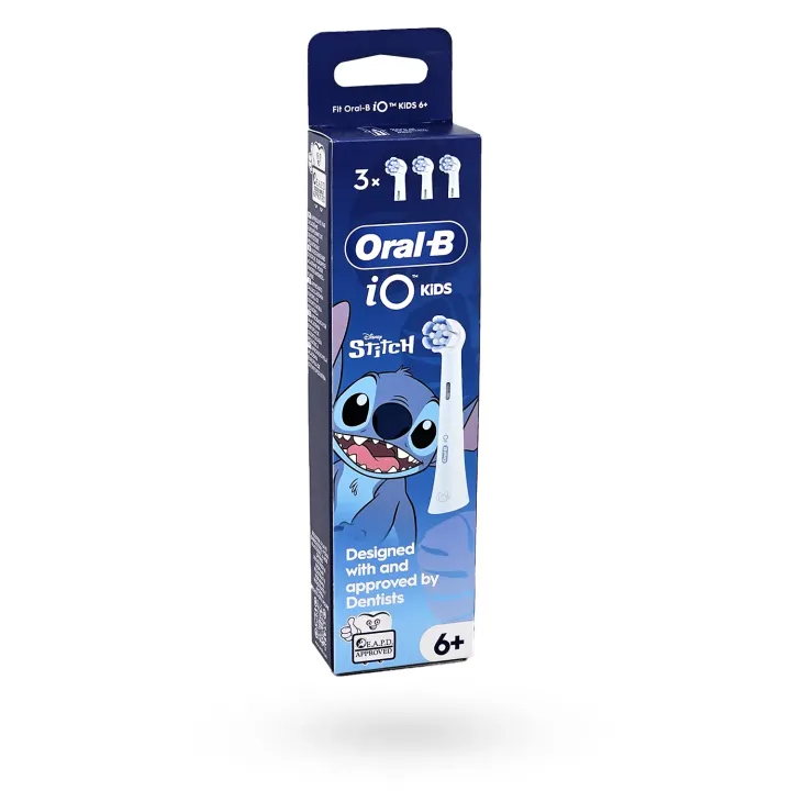 Oral-B iO Kids Brossettes Stitch – Recharges brosse à dents électrique enfant | Pharmacie en ligne