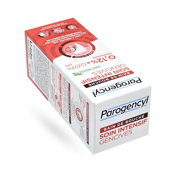 Parogencyl Soin Intensif Gencives Bain de Bouche | Antibactérien au fluor | Pharmacie en ligne