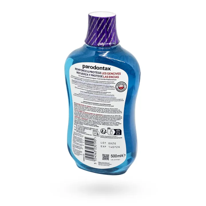 Parodontax Renforce & Protège Bain de Bouche 500 ml | Gencives protégées | Pharmacie en ligne