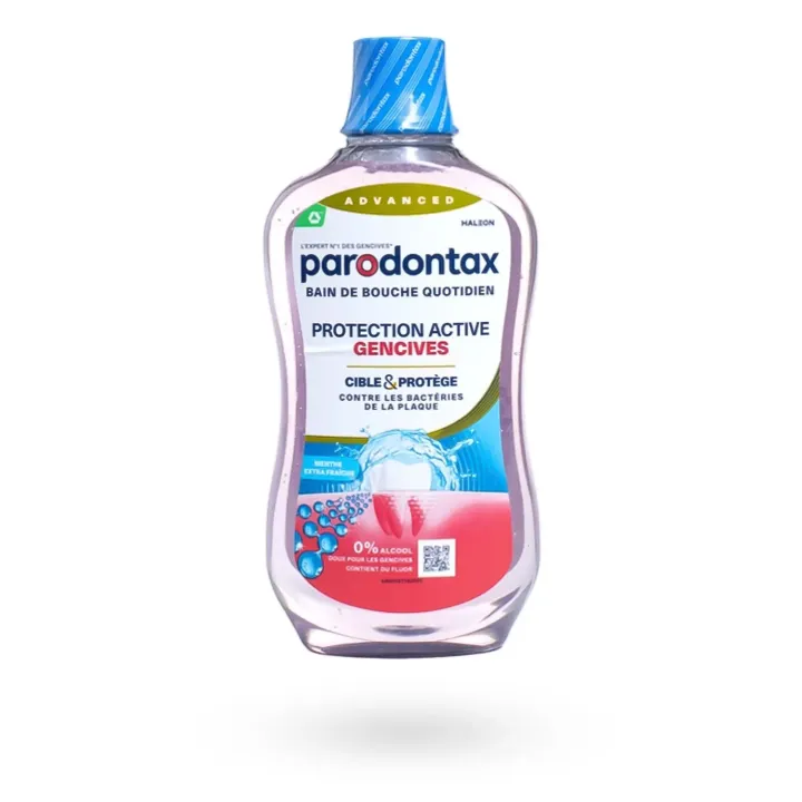 Parodontax Protection Active Gencive Bain de Bouche 500 ml | Menthe extra fraîche | Pharmacie en ligne