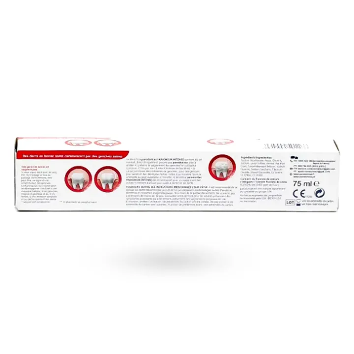 Parodontax Dentifrice Fraîcheur Intense 75 ml | Gencives & Fluor | Pharmacie en ligne