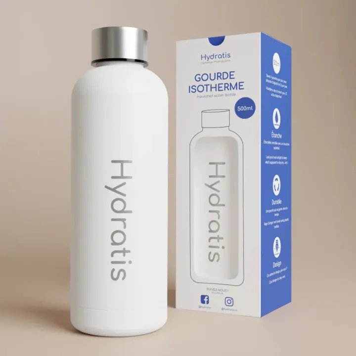 Hydratis Gourde Isotherme 500 ml | Hydratation & Isolation Thermique | Pharmacie en ligne