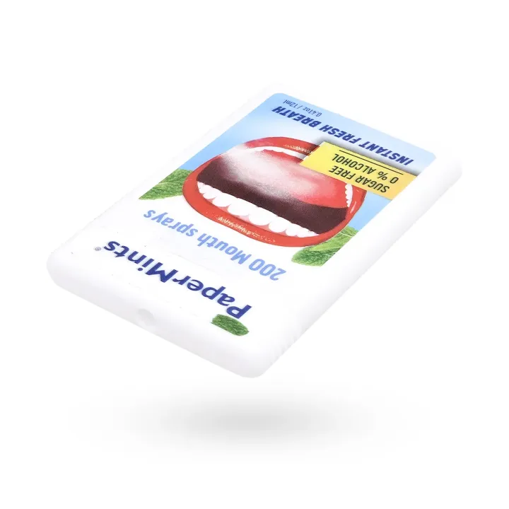 PaperMints Spray Buccal Sans Sucre 12 ml – Haleine fraîche immédiate | Pharmacie en ligne