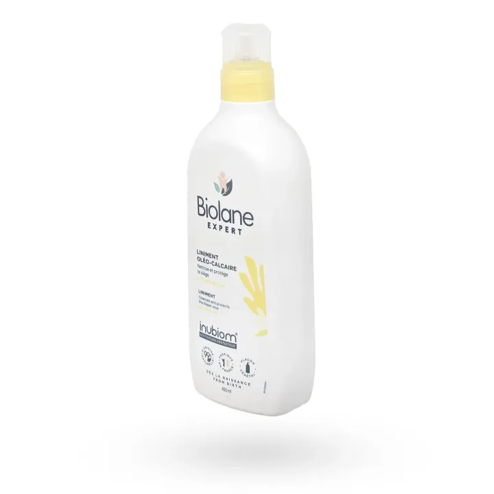 Liniment Oléo-Calcaire Biolane bébé 450 ml – Nettoyage et protection du siège | Pharmacie en ligne