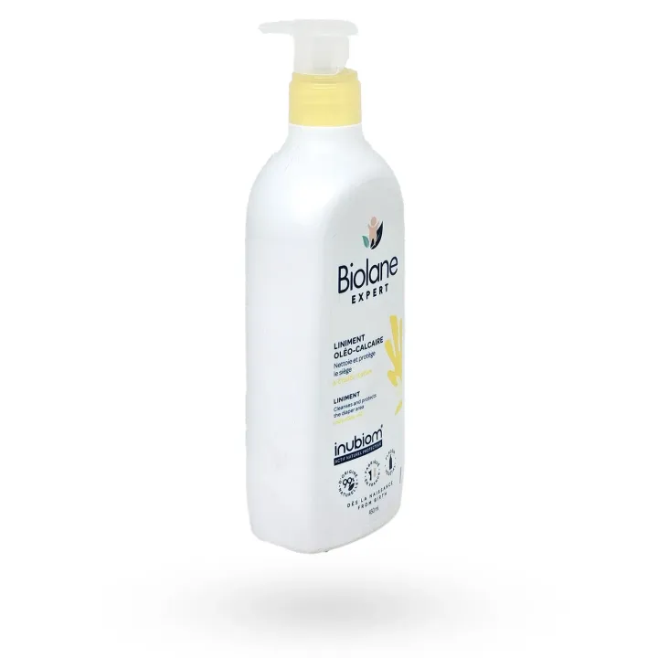 Liniment Oléo-Calcaire Biolane bébé 450 ml – Nettoyage et protection du siège | Pharmacie en ligne