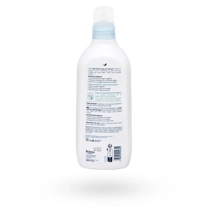Biolane Expert Gel Lavant Corps et Cheveux 500 ml – Gel Lavant Bébé Doux | Pharmacie en ligne
