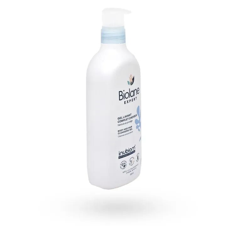 Biolane Expert Gel Lavant Corps et Cheveux 500 ml – Gel Lavant Bébé Doux | Pharmacie en ligne