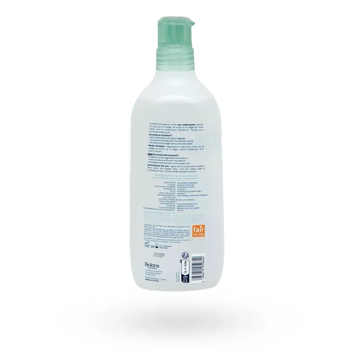 Biolane Expert Eau Nettoyante BIO 500 ml – Eau Nettoyante Bébé Certifiée Bio | Pharmacie en ligne