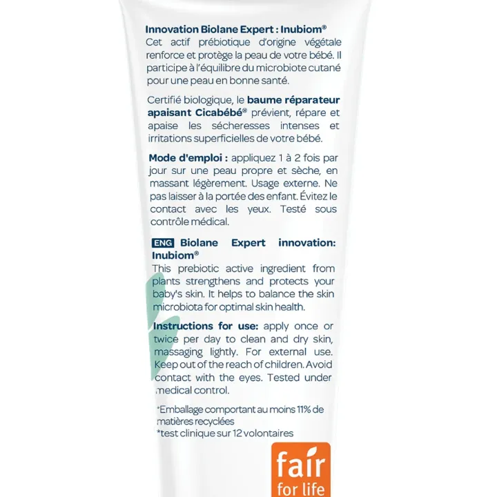 Biolane Expert Cicabébé Bio 40 ml – Baume Réparateur Bébé Sécheresses | Pharmacie en ligne
