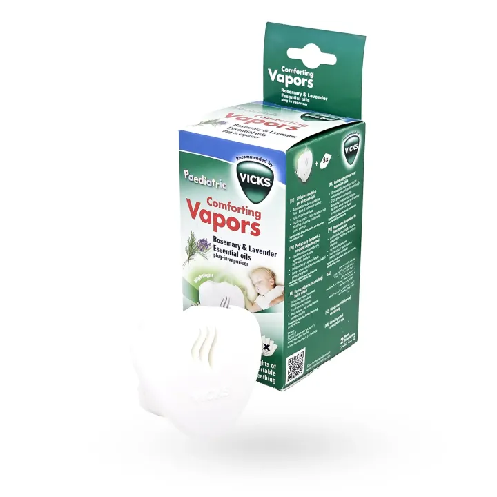 VICKS® Paediatric Comforting Vapors – Diffuseur Huiles Essentielles Enfant | Pharmacie en ligne
