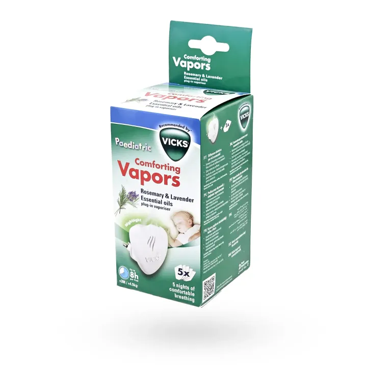 VICKS® Paediatric Comforting Vapors – Diffuseur Huiles Essentielles Enfant | Pharmacie en ligne
