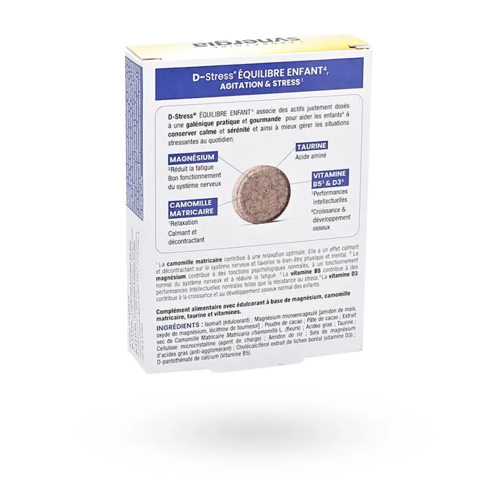 D-Stress Équilibre Enfant 24 Comprimés – Agitation & Stress | Pharmacie en ligne
