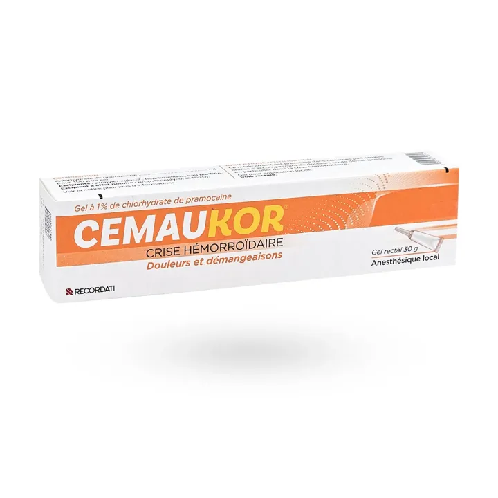 Cemaukor 1% Gel Rectal 30 g – Crise Hémorroïdaire & Douleurs Anales | Pharmacie en ligne