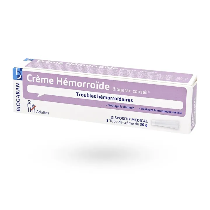Crème Hémorroïde Biogaran Conseil 30 g – Troubles Hémorroïdaires | Pharmacie en ligne