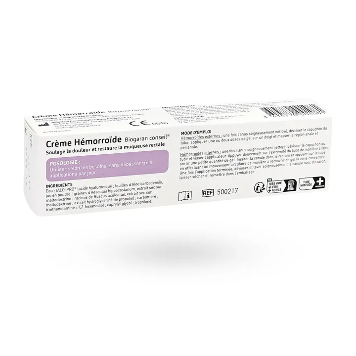Crème Hémorroïde Biogaran Conseil 30 g – Troubles Hémorroïdaires | Pharmacie en ligne