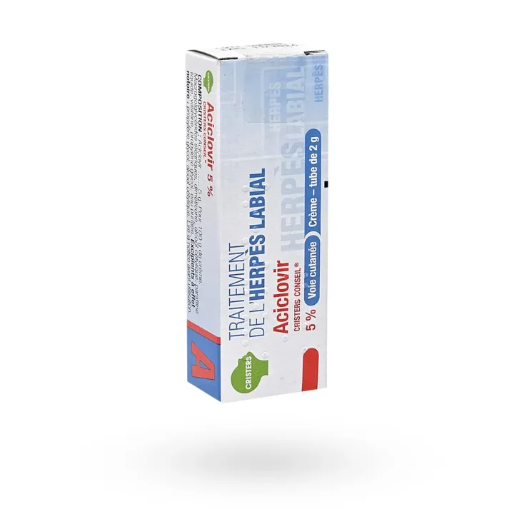 ACICLOVIR CRISTERS 5% Crème – Herpès Labial & Bouton de Fièvre | Pharmacie en ligne