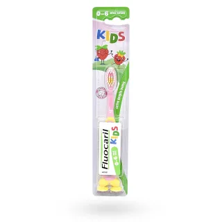 Fluocaril Kids Brosse à Dents Extra Souple 0-6 Ans | Hygiène Bucco-Dentaire Enfant