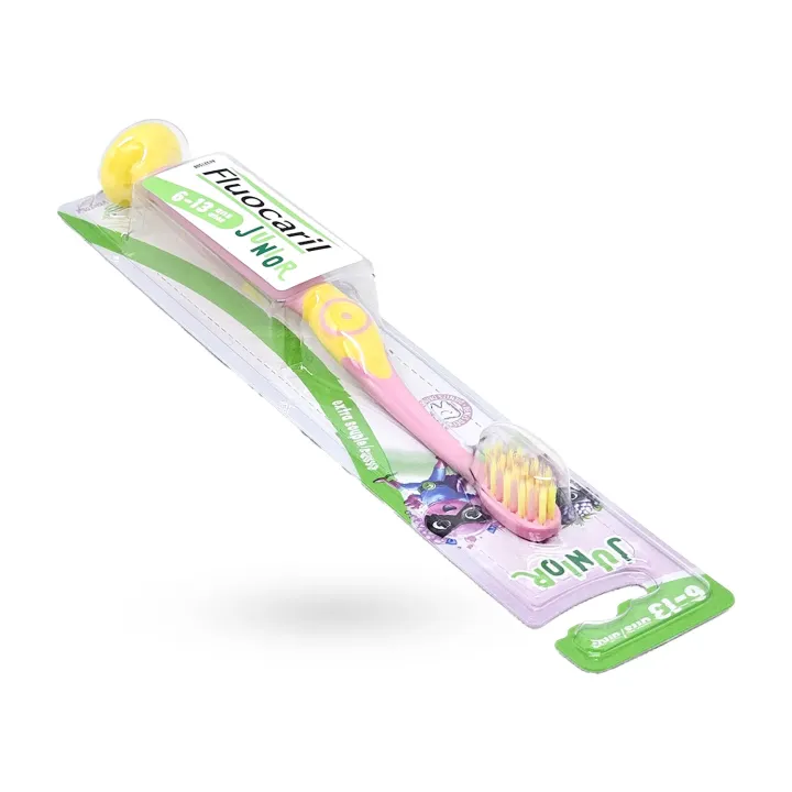 Fluocaril Junior Brosse à Dents Extra Souple 6-13 Ans | Hygiène Bucco-Dentaire Enfant