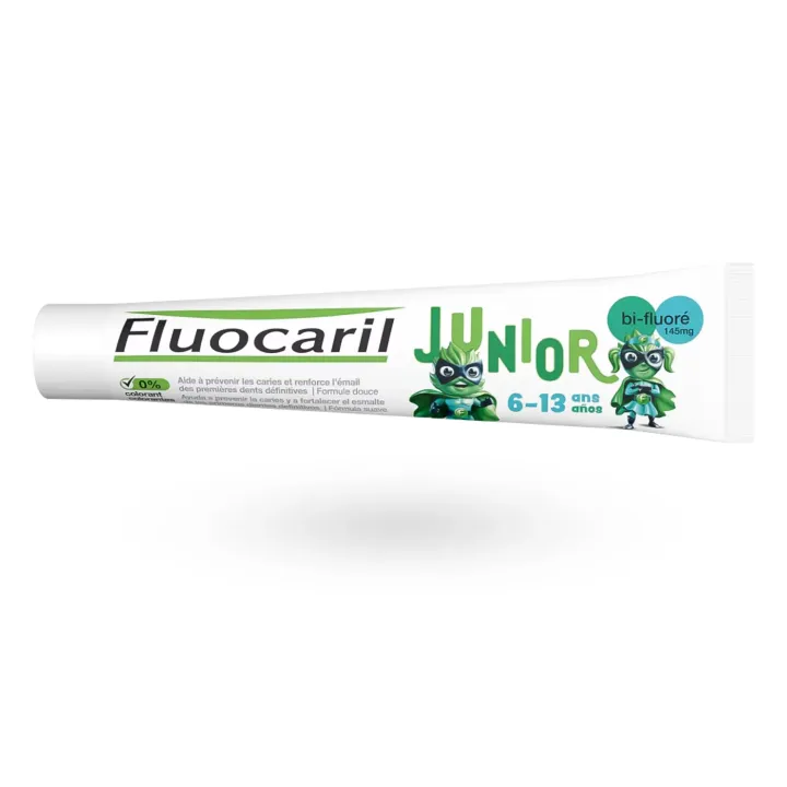 Fluocaril Junior Dentifrice 6-13 Ans Menthe Douce – Prévention des Caries | Pharmacie en ligne